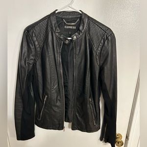 Express faux leather jacket